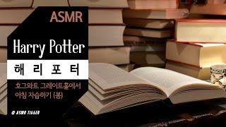 LIVE 호그와트 그레이트홀에서 아침자습하기 ✍해리포터 자율학습 시리즈 harry potter Great Hall study fantasy [upl. by Llarret]