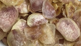 2 EASY WAY OF MAKING COCOYAM CHIPS [upl. by Namwen50]