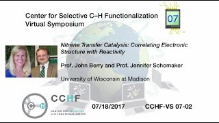 CCHFVS 72  Profs Berry and Schomaker Nitrene Transfer Catalysis [upl. by Katz]