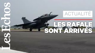 Les 5 premiers Rafale acquis par l’Inde sont arrivés [upl. by Paugh]