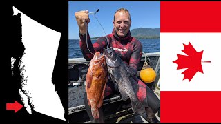 Spearfishing Vancouver Island Canada [upl. by Krystyna62]