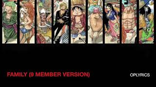 Family  One Piece character song [upl. by Spracklen691]