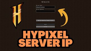 Minecraft Hypixel Server IP 2024 [upl. by Cheslie]