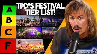 Ranking The Worst Festivals In The World with TPDTV [upl. by Ellatsyrc]