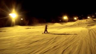 Rusutsu Resort Freedom Park Night Riding [upl. by Hazelton]