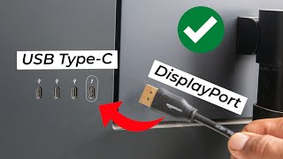 How to Connect USB C Monitor to LaptopDesktop [upl. by Cryan105]