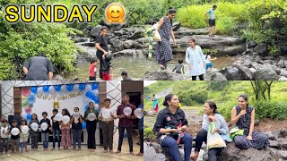 SUNDAY 🤗 busy day ❤️ sundayvlog waterfall ​⁠Bhoomipatelvlogs [upl. by Ijar848]