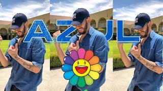 AZUL  J BALVIN  PONCHO GLEZ [upl. by Kareem]