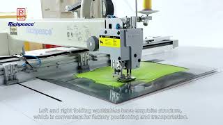 Richpeace Automatic Sewing Machine for Garment [upl. by Seerdi]