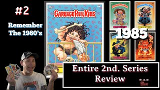 Garbage Pail Kids 2nd Series Review Remembering the 80s [upl. by Karwan]