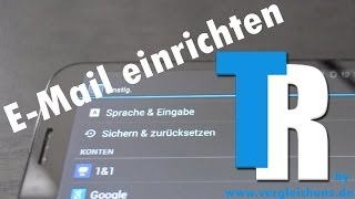 Email einrichten unter Android [upl. by Sucy]