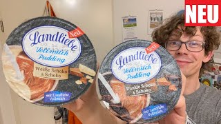 Landliebe Vollmilch Pudding Weiße Schokolade amp Schoko vs Dunkle Schoki amp Schoko [upl. by Eninaj487]