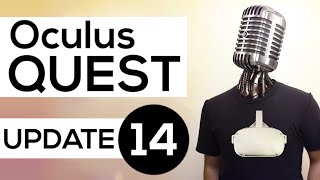 Oculus META Quest V14 update  Oculus Link Microphone Fix  How to [upl. by Horatio305]