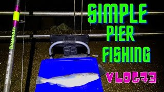 Sea Fishing Uk  Simple Pier Fishing for Winter Whiting  Mount Batten Pier Plymouth  Vlog73 [upl. by Marijn]