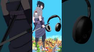 Naruto characters wearing headphones🎧 shorts [upl. by Silber383]