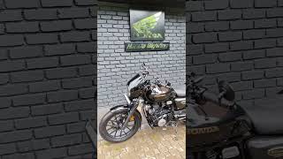 Honda CB350 Hness customised into black cafe racer [upl. by Windzer639]