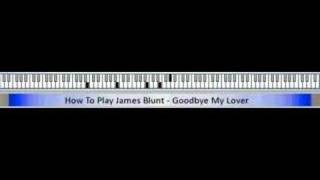 How To Play James Blunt  Goodbye My Lover [upl. by Oaks]