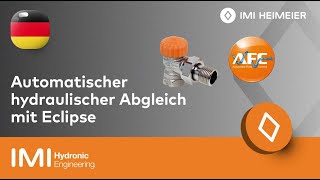 Eclipse von IMI Heimeier  Automatischer hydraulischer Abgleich [upl. by Annawot560]