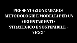 02 Presentazione Memos [upl. by Renae824]