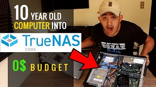 How to build a DIY NAS from an OLD PC 050 Budget  TrueNAS [upl. by Yale]