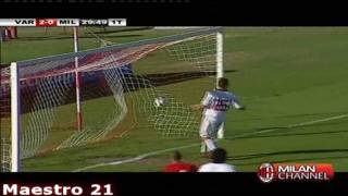 Highlights Varese 20 AC Milan 2572010 [upl. by Carman]