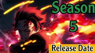 Demon Slayer Season 5 release date [upl. by Asertal]