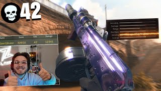 42 KILLS with the NEW AK74u CLASS Warzone Season 4 [upl. by Pelage]