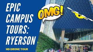 RYERSON UNIVERSITY CAMPUS TOUR  TOUR THE RYERSON CAMPUS IN DOWNTOWN TORONTO [upl. by Gavrah268]