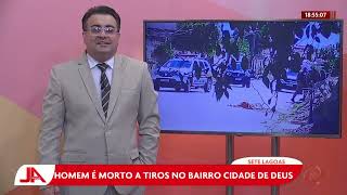 Sete Lagoas Homem é morto a tiros no bairro Cidade de Deus [upl. by Etat]