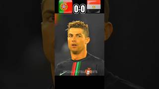 Portugal vs Egypt 21 Friendlies 2018 ronaldo vs mosalah football youtubeshorts sports [upl. by Eboh]