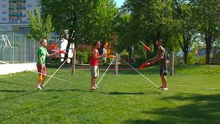 Mission PASSable  Next Level Juggling on Slacklines [upl. by Landbert]