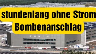 Terror im TeslaWerk Aktivisten legen Strom lahm – Grünheide im Chaos Brandenburg [upl. by Eugenides]