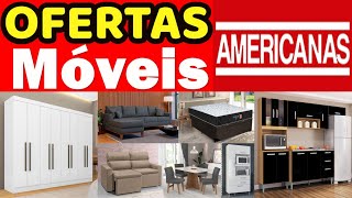 OFERTAS DE MÓVEIS NAS AMERICANAS SALAS QUARTOS COZINHAS MÓVEIS EM PROMOÇÕES AMERICANAS PRO LAR [upl. by Siulegroj]