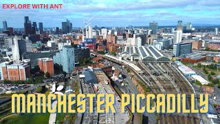 EXPLORE AROUND MANCHESTER PICCADILLY FROM ABOVE [upl. by Fakieh945]