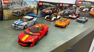 2023 LEGO SPEED CHAMPIONS The Completed collection [upl. by Kleinstein781]