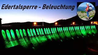 📸EDERSEE  Edertalsperre Beleuchtung  Fotos  Germany [upl. by Eliseo414]