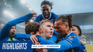 🎬 KAA Gent  Standard de Liège 50 MD14 JPL [upl. by Orgel56]