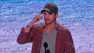 Ashton Kutcher Speech  Teen Choice Awards HQ [upl. by Kissie]