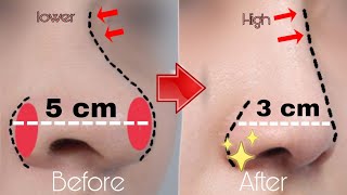 Top Exercises For Nose  Practice it Every Day to Have a Perfect Beautiful Nose  Home Fitness [upl. by Tcideneb]