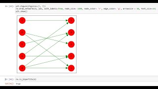 Lect 07 Bipartite Graphs with Networkx Bipartite Graphs using Python [upl. by Rodd]