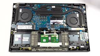 🛠️ ASUS ZenBook Pro 15 OLED UM535  disassembly and upgrade options [upl. by Neerihs]