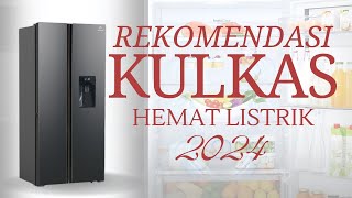 TOP 5 KULKAS 2 PINTU TERBAIK  Hemat Listrik MURAH dinginnya PARAH 2024 [upl. by Jacquie627]