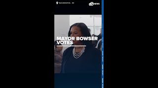 DC Mayor Bowser votes and delivers some remarks on Election Day [upl. by Hsihsa]