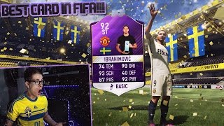 FIFA 17 BEST CARD IN FIFA POTM IBRAHIMOVIC 🔥😱 DEUTSCH  ULTIMATE TEAM  ZLATAN ON FIRE [upl. by Victorine]