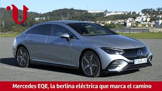 Mercedes EQE la berlina eléctrica que marca el camino [upl. by Ylac700]