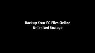 Online Backup  Backup Your PC For Free [upl. by Meri]