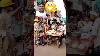 funny comedy bhojpuri dance holi prank bhojpurisong bundelimodaup91 [upl. by Ryun]