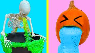 Trying 13 Spooky DIY Halloween Décor Ideas by 5 Minute Crafts and TikTok [upl. by Areek]