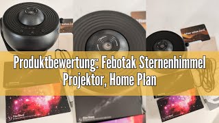 Produktbewertung Febotak Sternenhimmel Projektor Home Planetarium Projektor Lampe Sternenhimmel f [upl. by Korrie]