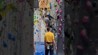 Belayer Science Weight climbing bouldering rockclimbing climb safety sports gym gymlife [upl. by Dietrich]